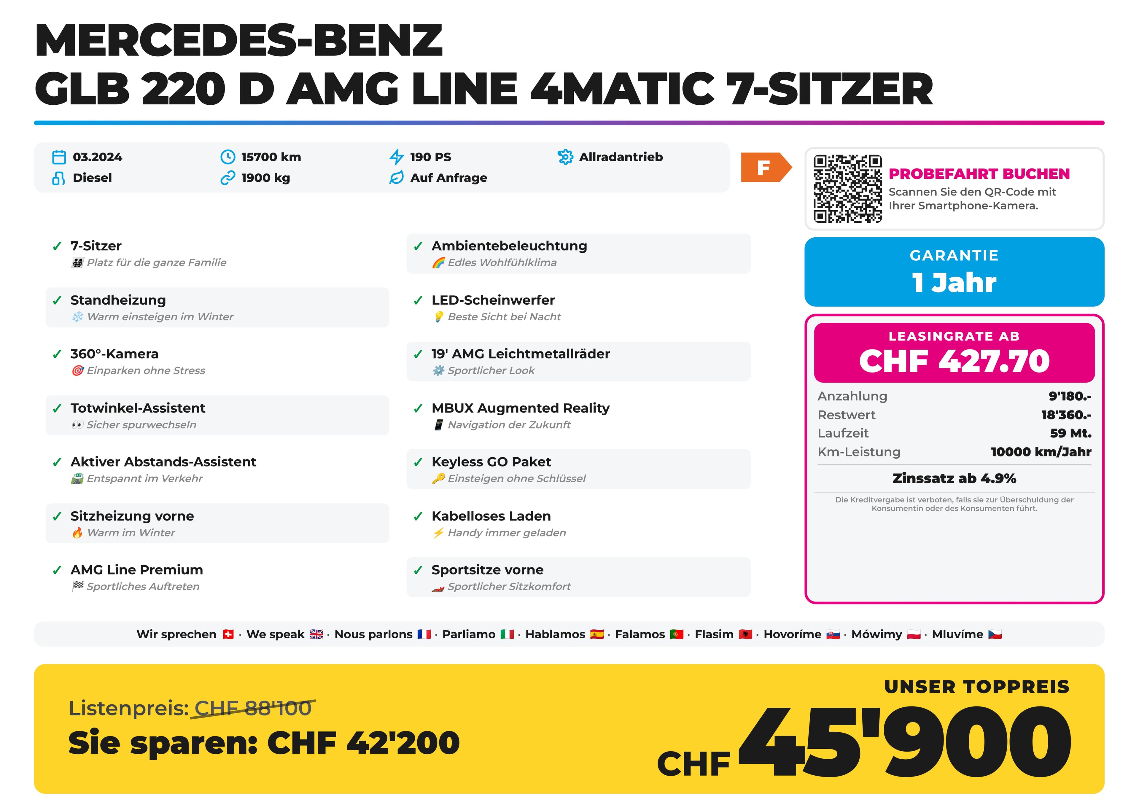 Mercedes Benz GLB 220 - Bild 2