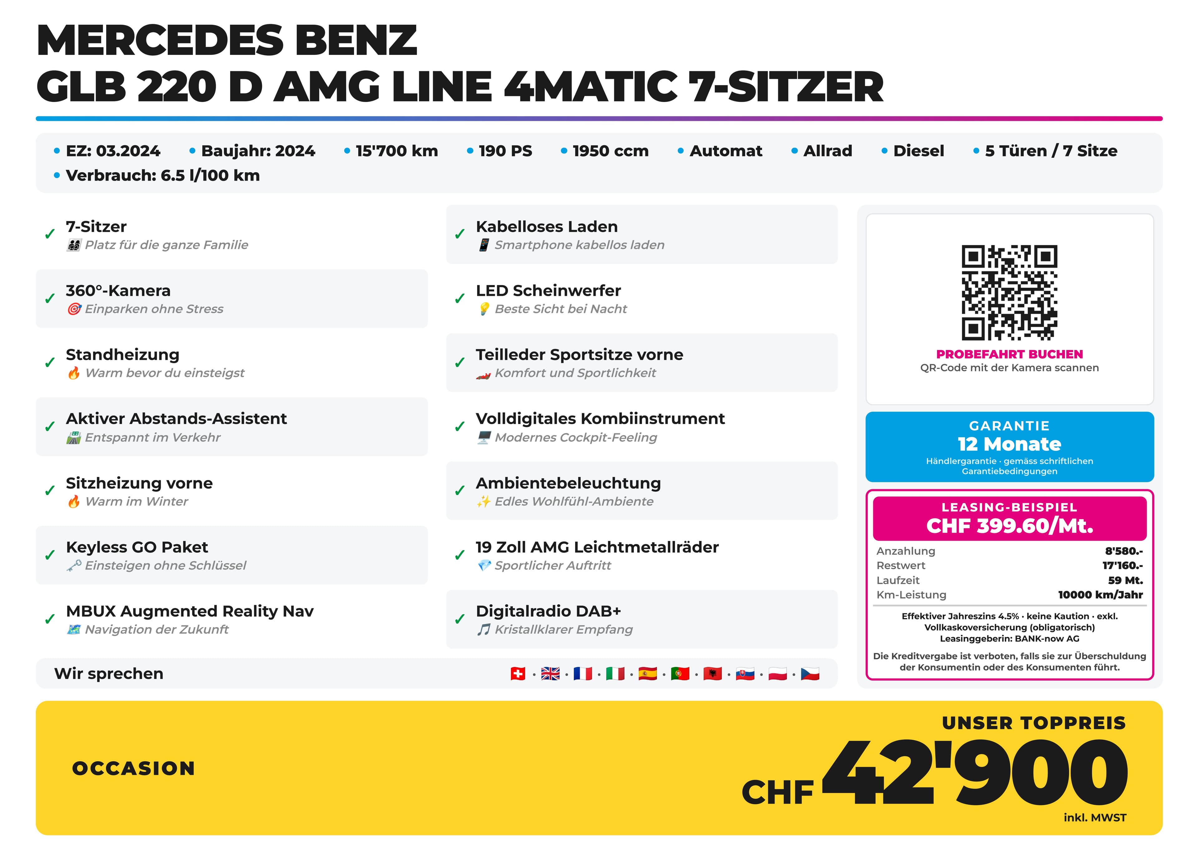 Mercedes Benz GLB 220 - Bild 2